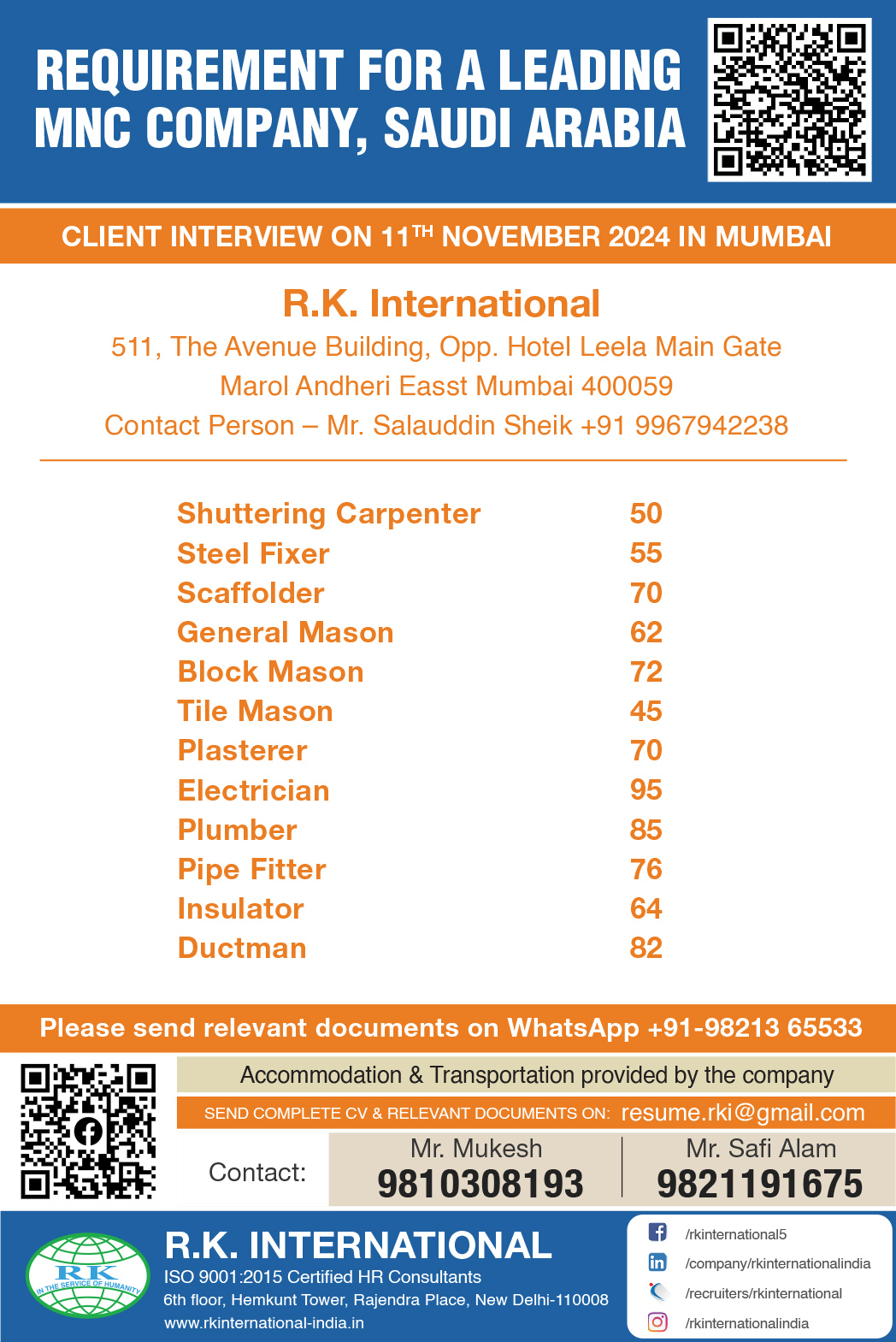 r.k.international